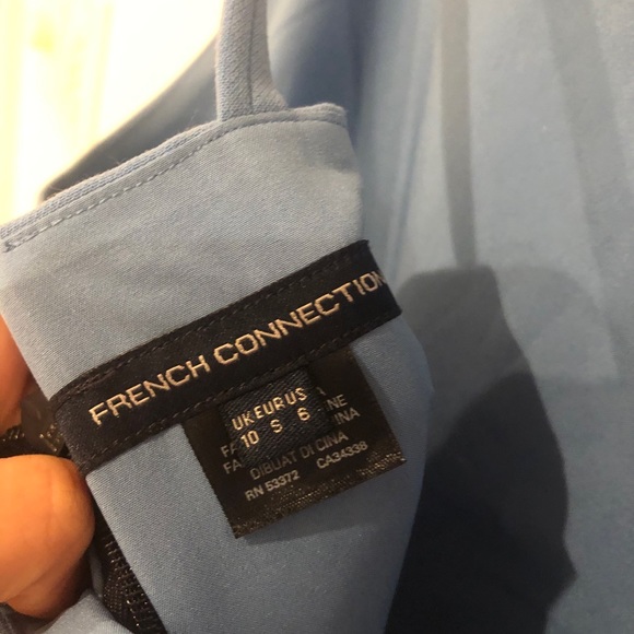 French connection color block dress (worn once) - Picture 4 of 4